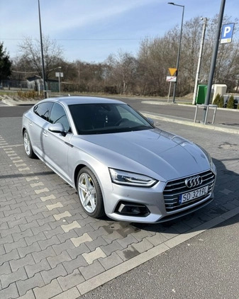 Audi A5 cena 95000 przebieg: 173000, rok produkcji 2018 z Ostrów Mazowiecka małe 79